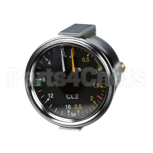 08130600 Quality Espresso Pressure Gauge 2, 42871