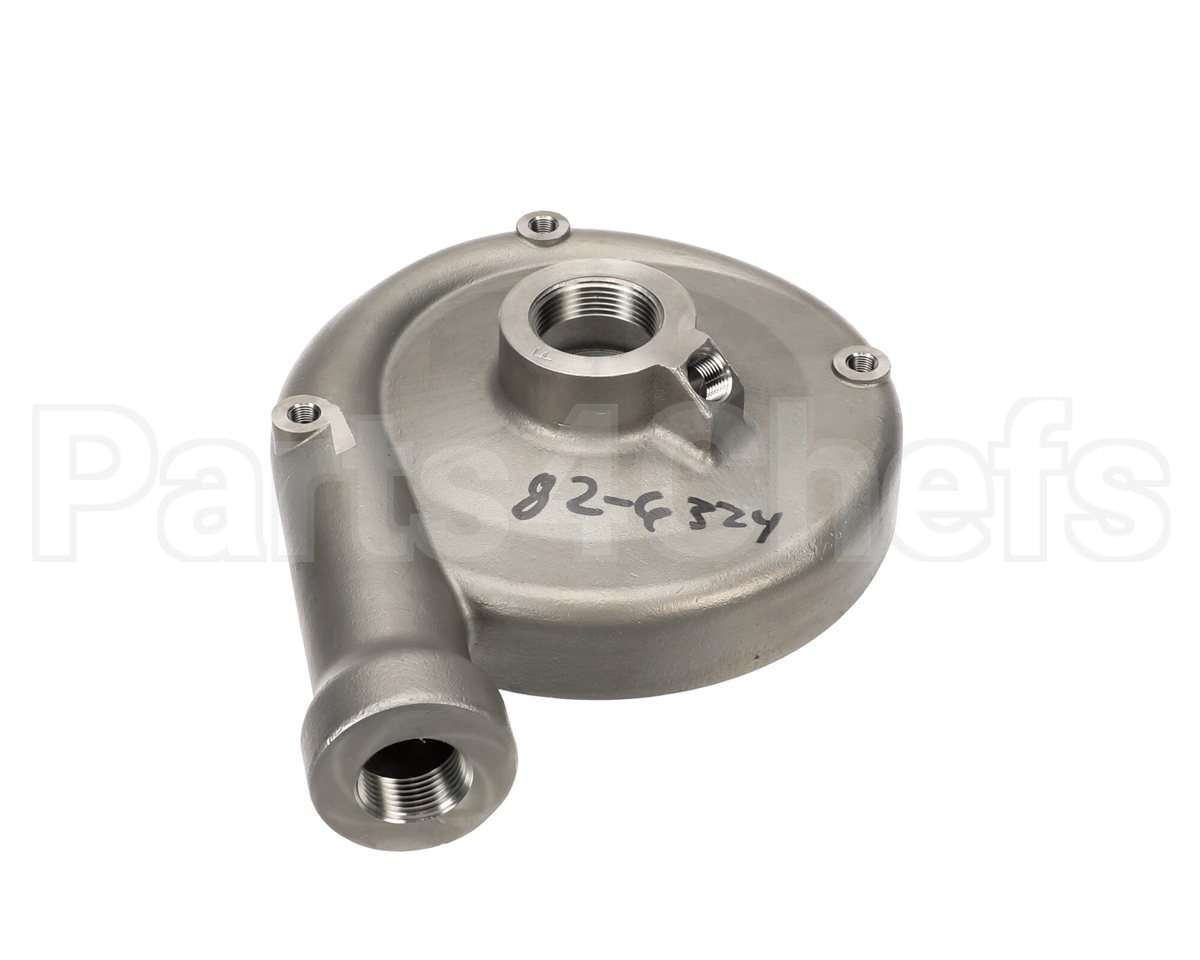 082-6324 American Dish Service Cover, Water Pump Ss With Studs (All)
