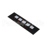 084807201 Cres Cor Label, Keypad Overlay Repl.