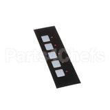 084807201 Cres Cor Label, Keypad Overlay Repl.