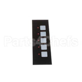 084807201 Cres Cor Label, Keypad Overlay Repl.