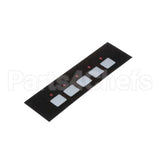 084807201 Cres Cor Label, Keypad Overlay Repl.