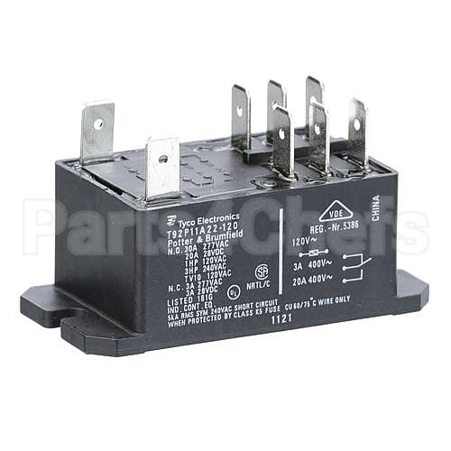 087714-046-1 Compatible Hobart Relay, 2-Pole, 30A