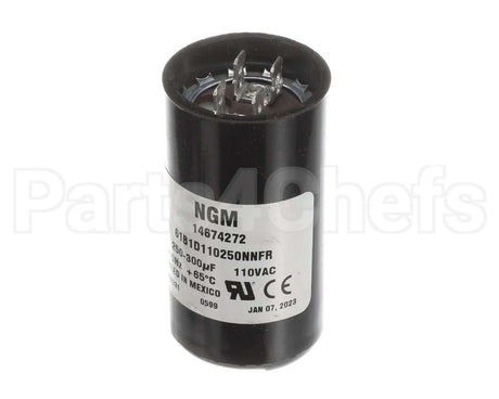 091-1019 American Dish Service Capacitor, 1 1/2 Hp Motor Fra