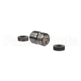 098A T&S Brass 3/4-14Un Male X Male Fitting W/ Hose Was