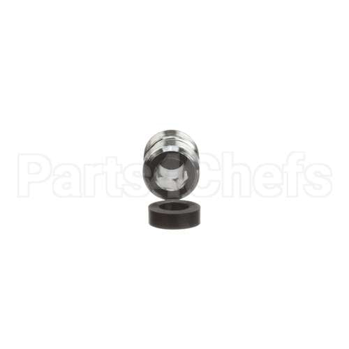 098A T&S Brass 3/4-14Un Male X Male Fitting W/ Hose Was