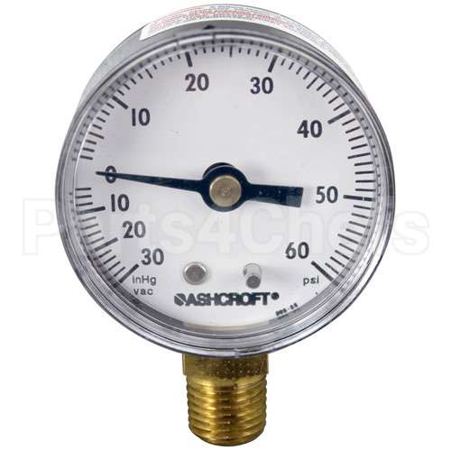 099156 Compatible Groen Pressuregauge, Dual