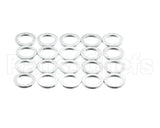 0C8726 Electrolux Professional Alluminium Gasket; Gas 1/2; Set 20Pcs