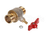 0CA274 Electrolux Professional Water Valve, 1,W/Rubber Holder