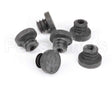 0D1609 Electrolux Professional Rubber Foot, 6 Pieces