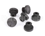 0D1609 Electrolux Professional Rubber Foot, 6 Pieces