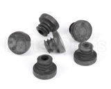 0D1609 Electrolux Professional Rubber Foot, 6 Pieces