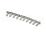 0D2901 Electrolux Professional Screw H Base 6X16 Stless Stl Set X10
