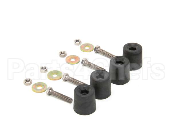 0D3417 Electrolux Professional Foot Assembly Trs Set X4