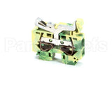 0D3659 Electrolux Professional Ground Terminal, Yellow/Green