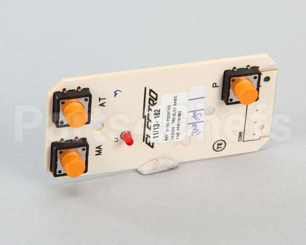 0D6245 Electrolux Professional Card, M/A/Pulse Trk