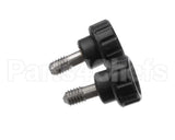 0D6799 Electrolux Professional Black Knob, Kit 2Pcs
