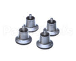 0D7216 Electrolux Professional Foot, M6, Set 4Pcs