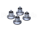 0D7216 Electrolux Professional Foot, M6, Set 4Pcs