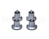 0D7216 Electrolux Professional Foot, M6, Set 4Pcs