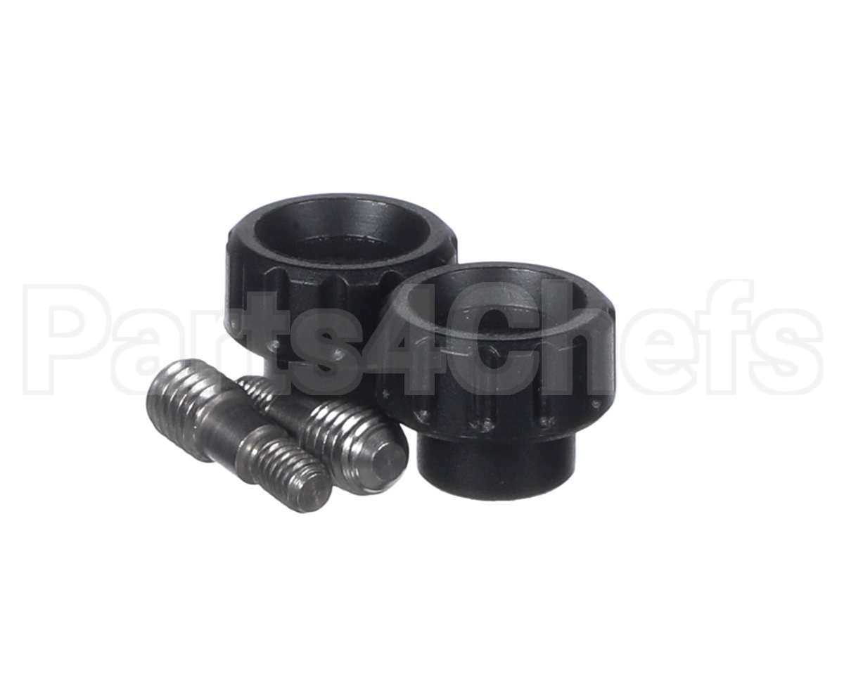 0DG6799 Electrolux Professional Black Knob; Kit 2Pcs