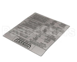 0F-047571 Hobart Label (Information )