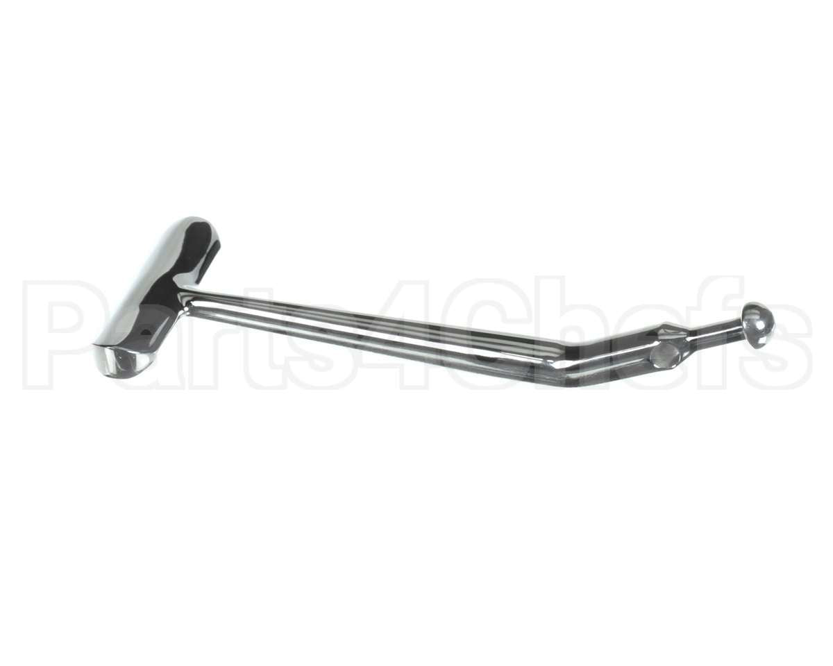 0GMHJS Grindmaster Cecilware Valve Handle, Stainless Steel