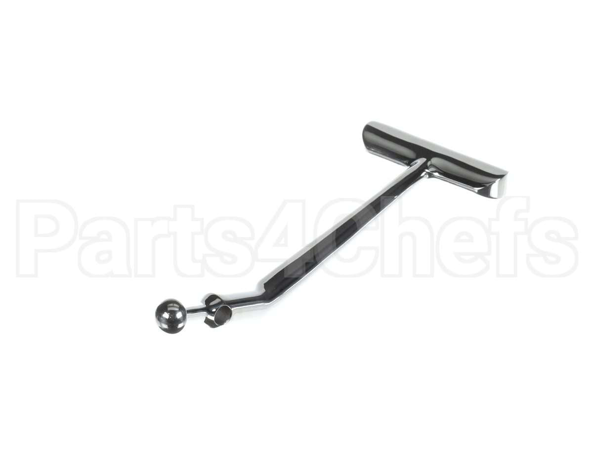 0GMHJS Grindmaster Cecilware Valve Handle, Stainless Steel