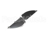0KJ769 Kelvinator Smooth Curved Knife; 2 Pcs