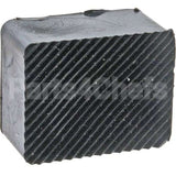 0KQ363 Compatible Electrolux Dito Dean Foot, Rubber