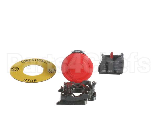 0L2345 Electrolux Professional Emergency Button, Assembly