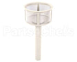 0L2830 Electrolux Professional Owerflow Pipe, With Filter