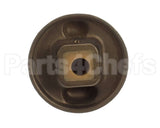 0M0387 Electrolux Professional Bouton Laiton Pel Plat/Bas