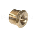 0P-681534 Compatible Stero Bushing 1/2 X 1/4 Brass Mxf
