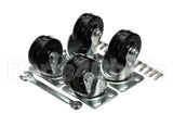 0US704 Kelvinator Caster Pack,4 Casters,Wrench