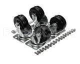 0US704 Kelvinator Caster Pack,4 Casters,Wrench