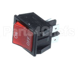 1.2420 Synesso Switch, On/Off, Lighted, Red