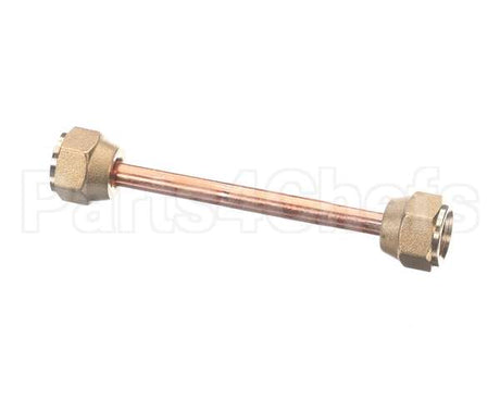1.5370 Synesso Tube, 1/4' Copper With Fittings, 80 Mm -