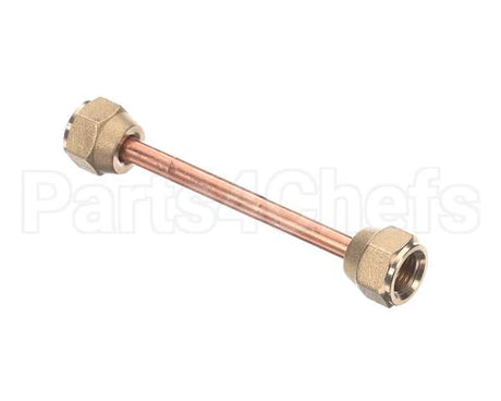 1.5370 Synesso Tube, 1/4' Copper With Fittings, 80 Mm -