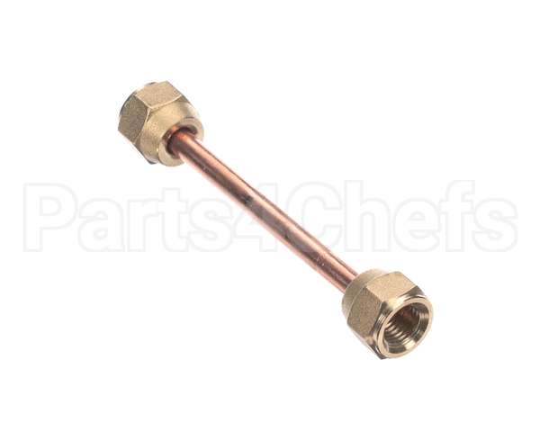 1.5370 Synesso Tube, 1/4' Copper With Fittings, 80 Mm -