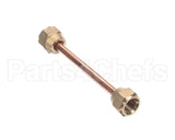 1.5370 Synesso Tube, 1/4' Copper With Fittings, 80 Mm -