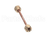 1.5370 Synesso Tube, 1/4' Copper With Fittings, 80 Mm -
