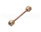 1.5370 Synesso Tube, 1/4' Copper With Fittings, 80 Mm -