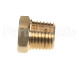 1.5750 Synesso Fitting, 1/4' Brass Hex Head Pipe Plug,