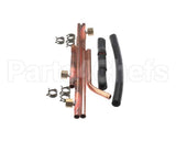 1.5830 Synesso Copper Drain Manifold, 3 Grp