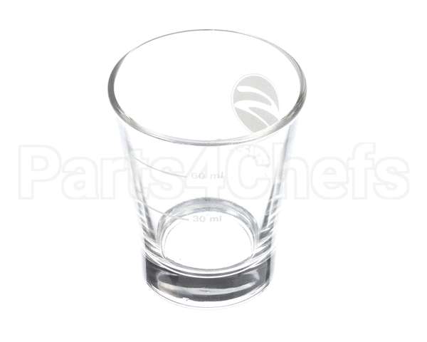 1.7771 Synesso Synesso Shot Glass, White 'S' Logo, 3 Oz