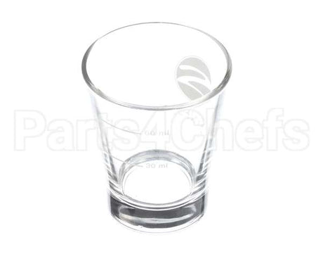 1.7771 Synesso Synesso Shot Glass, White 'S' Logo, 3 Oz