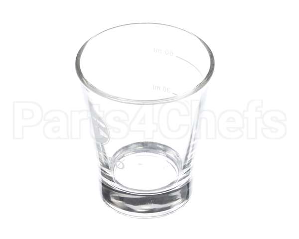 1.7771 Synesso Synesso Shot Glass, White 'S' Logo, 3 Oz