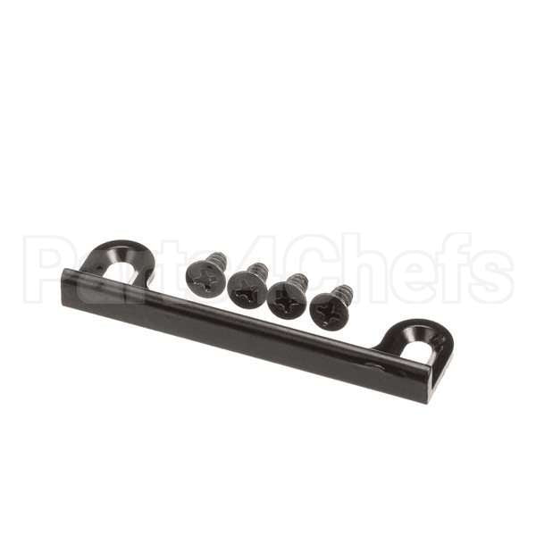 10-16666-0002 Compatible Anthony End Door Lock Strike Plate - Blk