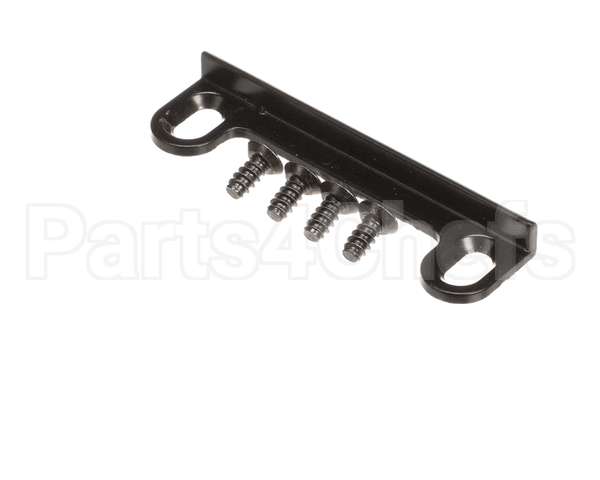 10-16666-0002 Anthony International End Door Lock Strike Plate - Blk